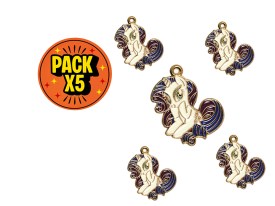 Dije Esmaltado Pony Violeta